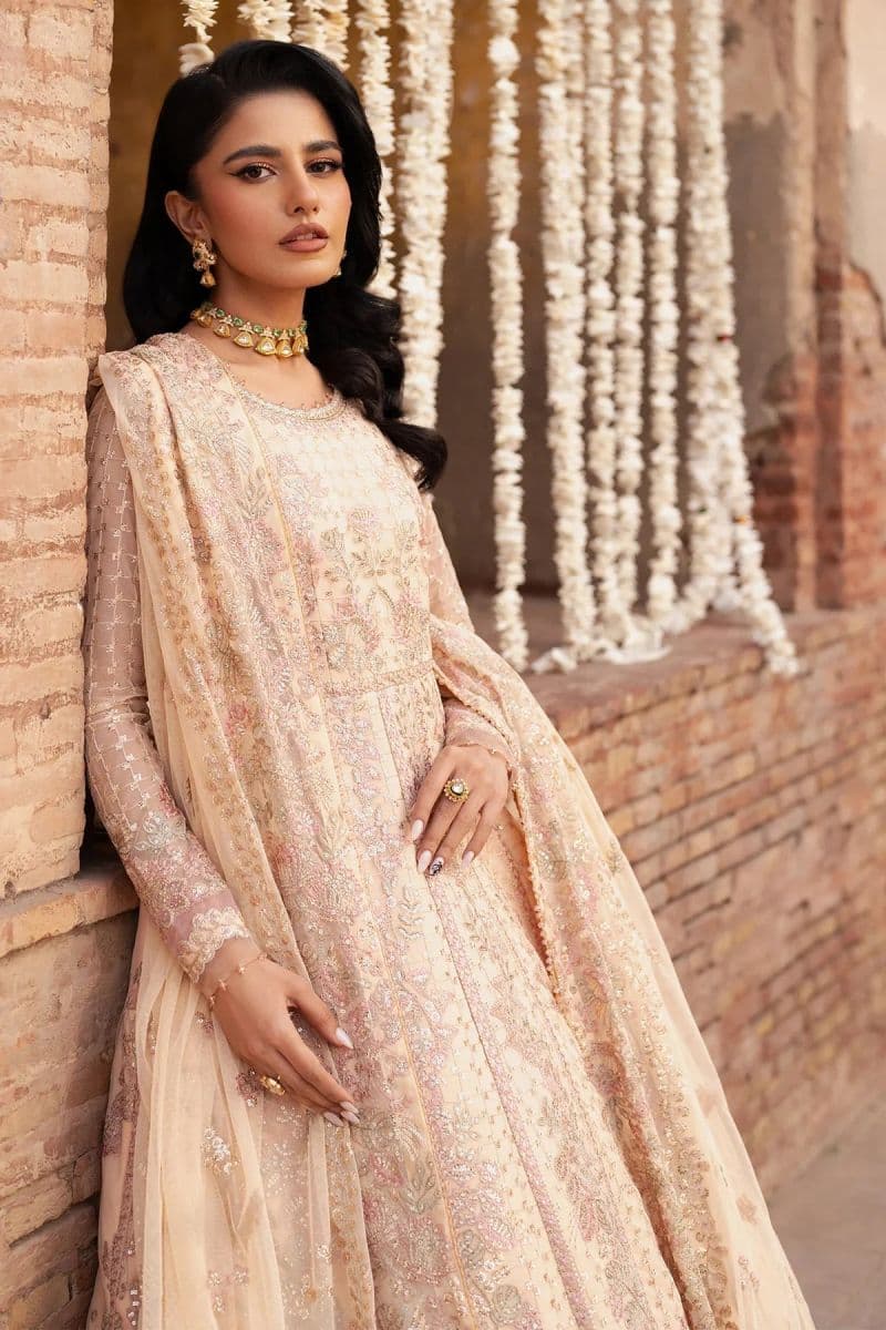 Embroidered Raw Silk Unstitched Suit thumbnail