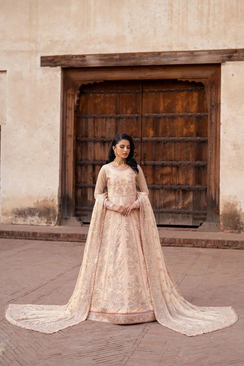 Embroidered Raw Silk Unstitched Suit thumbnail
