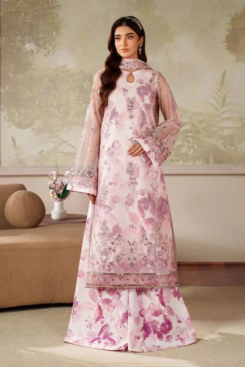 Embroidered Raw Silk Unstitched Suit (ZPE-06) thumbnail