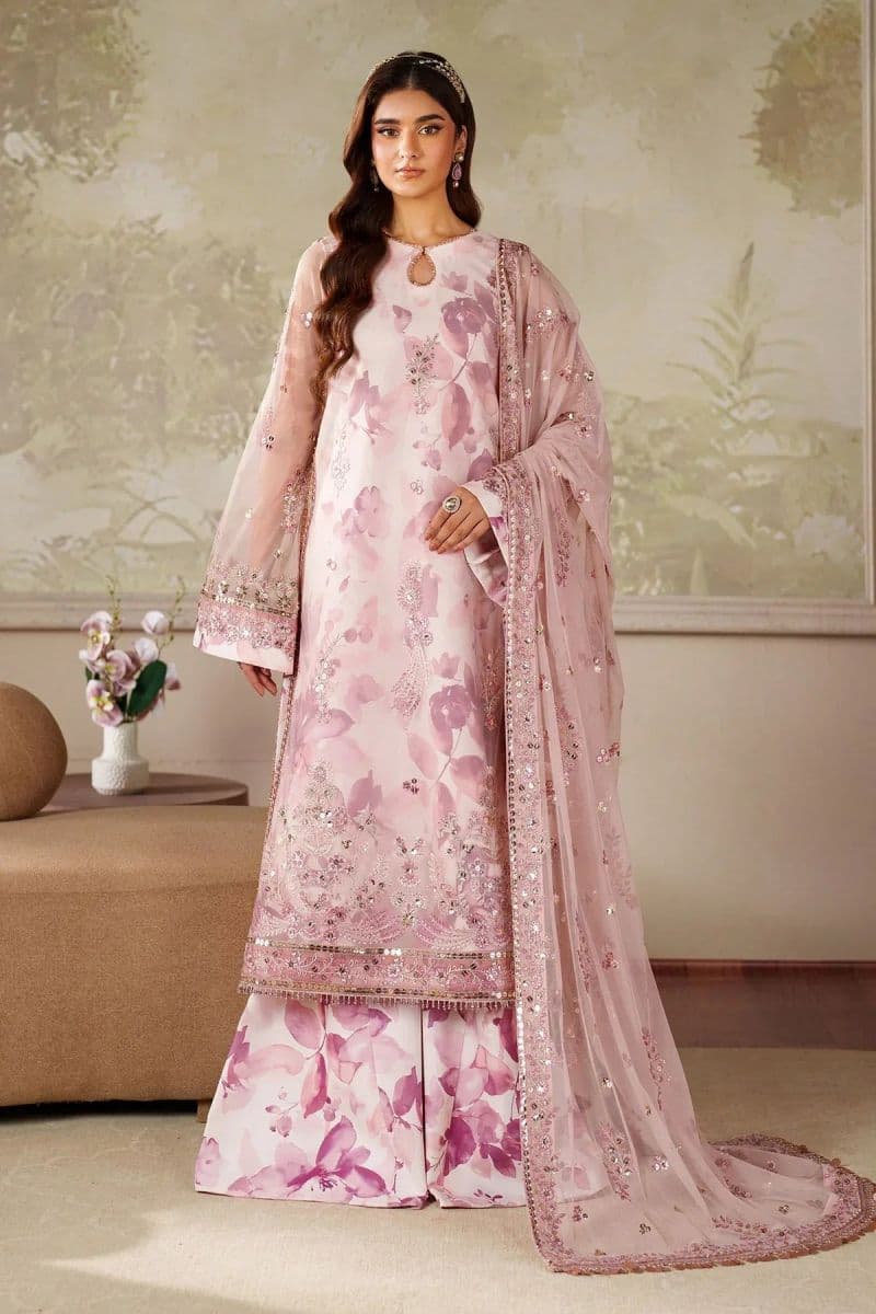 Embroidered Raw Silk Unstitched Suit (ZPE-06) thumbnail
