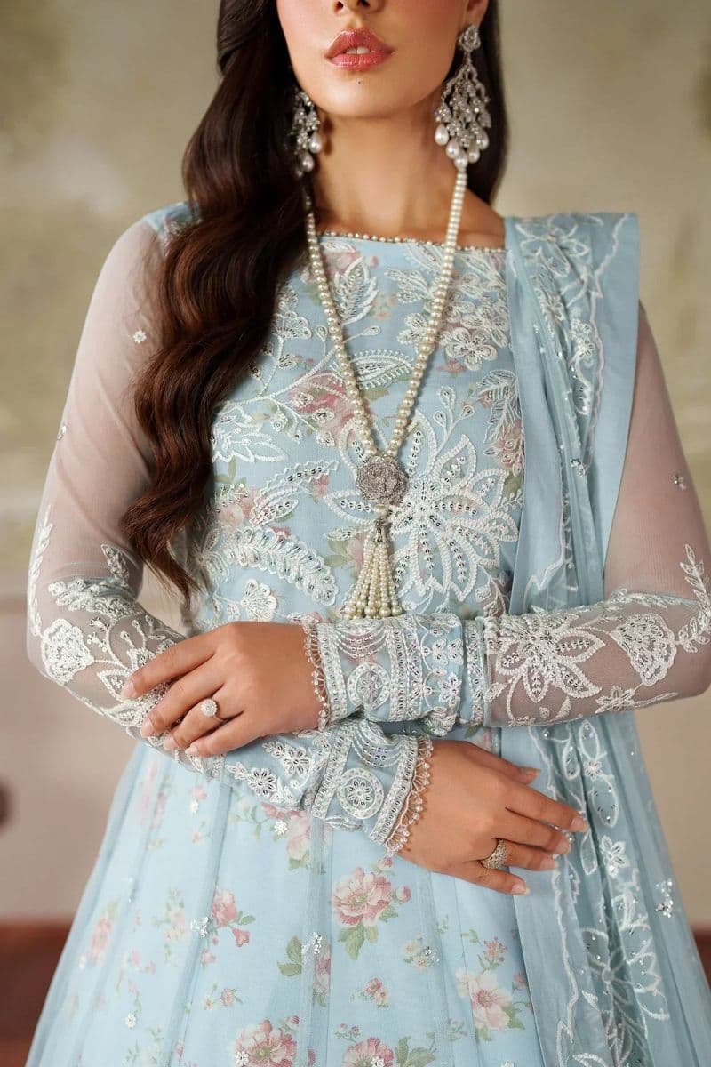 Embroidered Raw Silk Unstitched Suit (ZPE-02) thumbnail