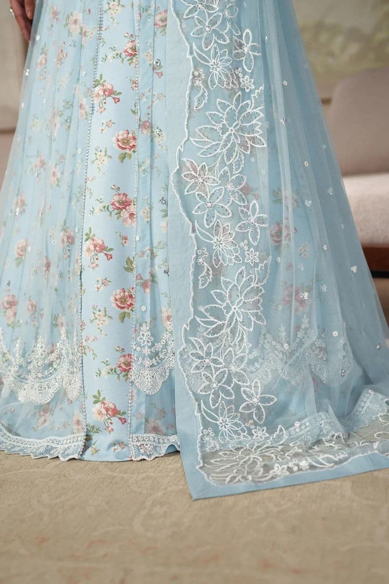 Embroidered Raw Silk Unstitched Suit (ZPE-02) thumbnail