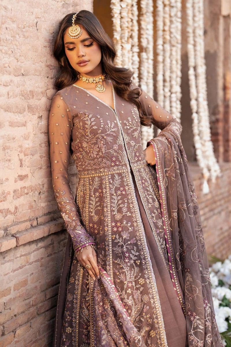 Embroidered Raw Silk Unstitched Suit thumbnail