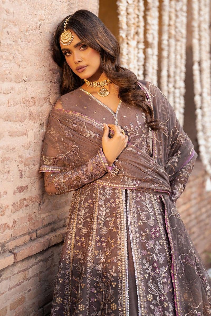 Embroidered Raw Silk Unstitched Suit thumbnail