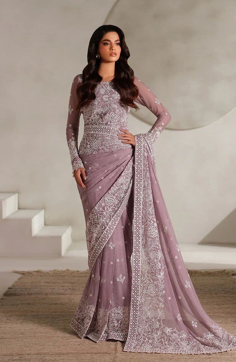Embroidered Raw Silk Unstitched Suit (MT-05) thumbnail