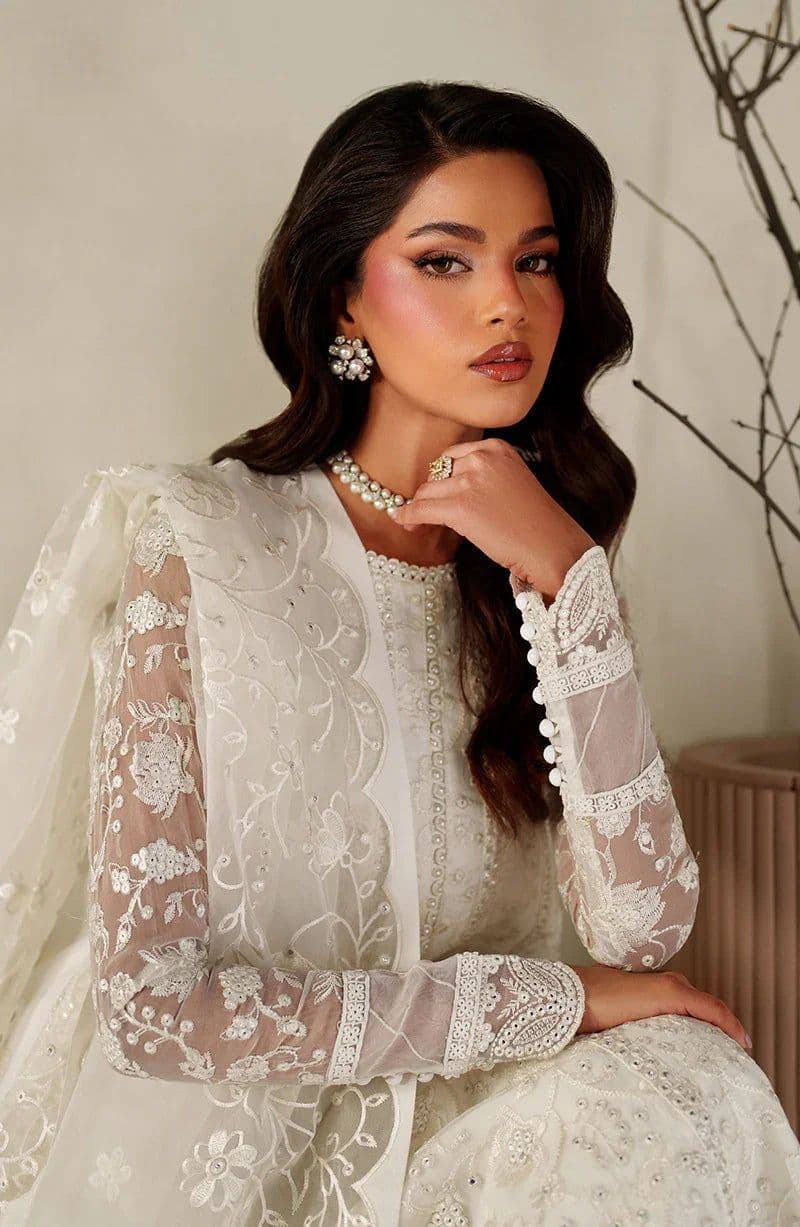 Embroidered Raw Silk Unstitched Suit (MT-03) thumbnail