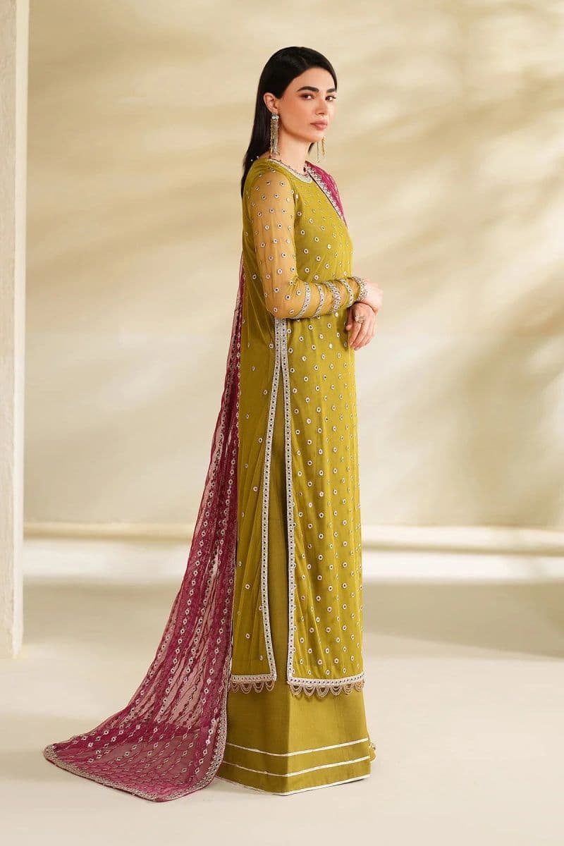 Embroidered Raw Silk Unstitched Suit (RFE-05) thumbnail