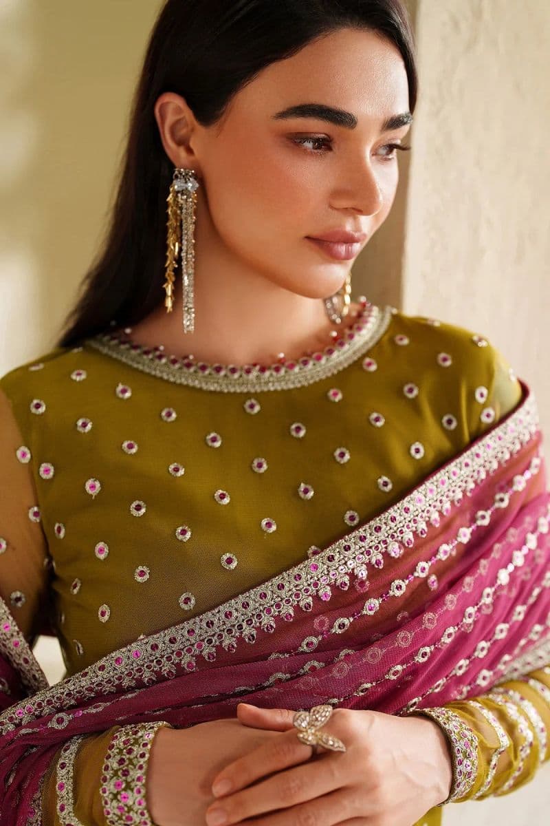 Embroidered Raw Silk Unstitched Suit (RFE-05) thumbnail
