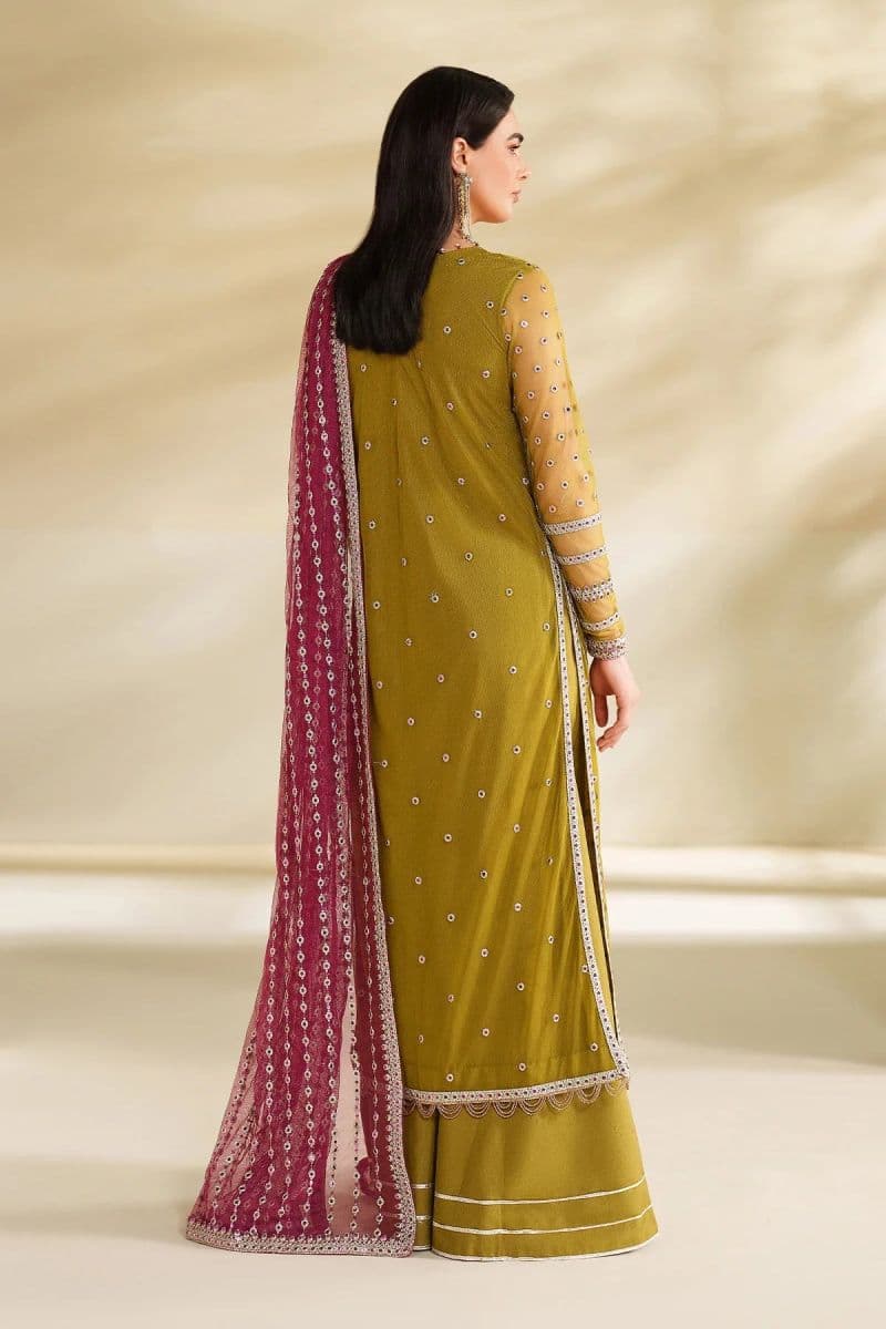 Embroidered Raw Silk Unstitched Suit (RFE-05) thumbnail