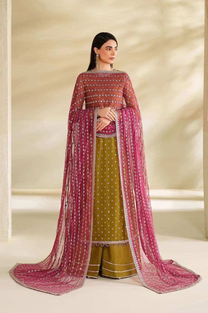 Embroidered Raw Silk Unstitched Suit (RFE-05) thumbnail