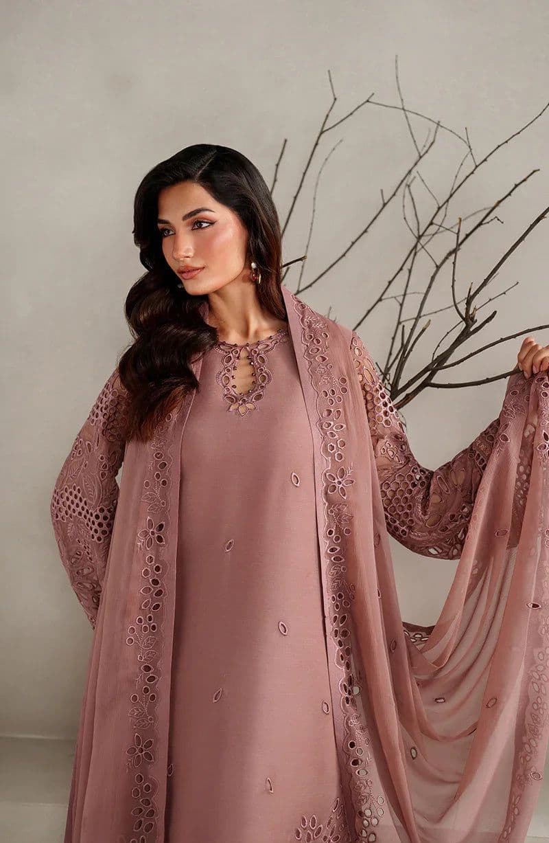 Embroidered Raw Silk Unstitched Suit (MT-02) thumbnail