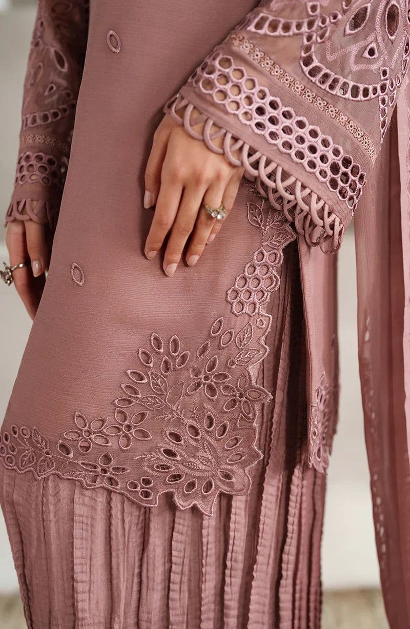 Embroidered Raw Silk Unstitched Suit (MT-02) thumbnail