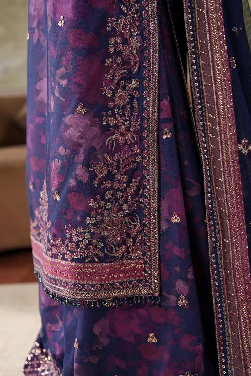 Embroidered Raw Silk 2 Piece Unstitched Suit (ZPE-03) thumbnail