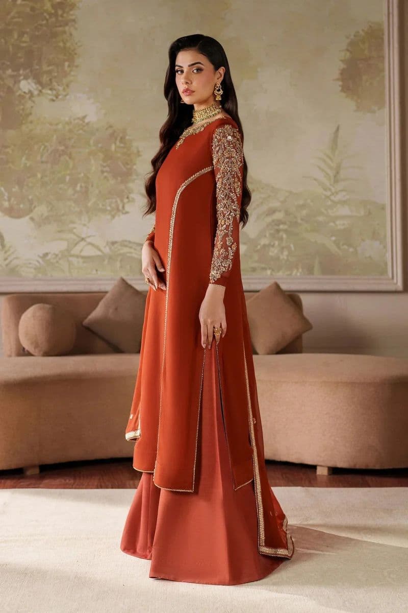 Raw Silk Unstitched Suit (SHE-03) thumbnail