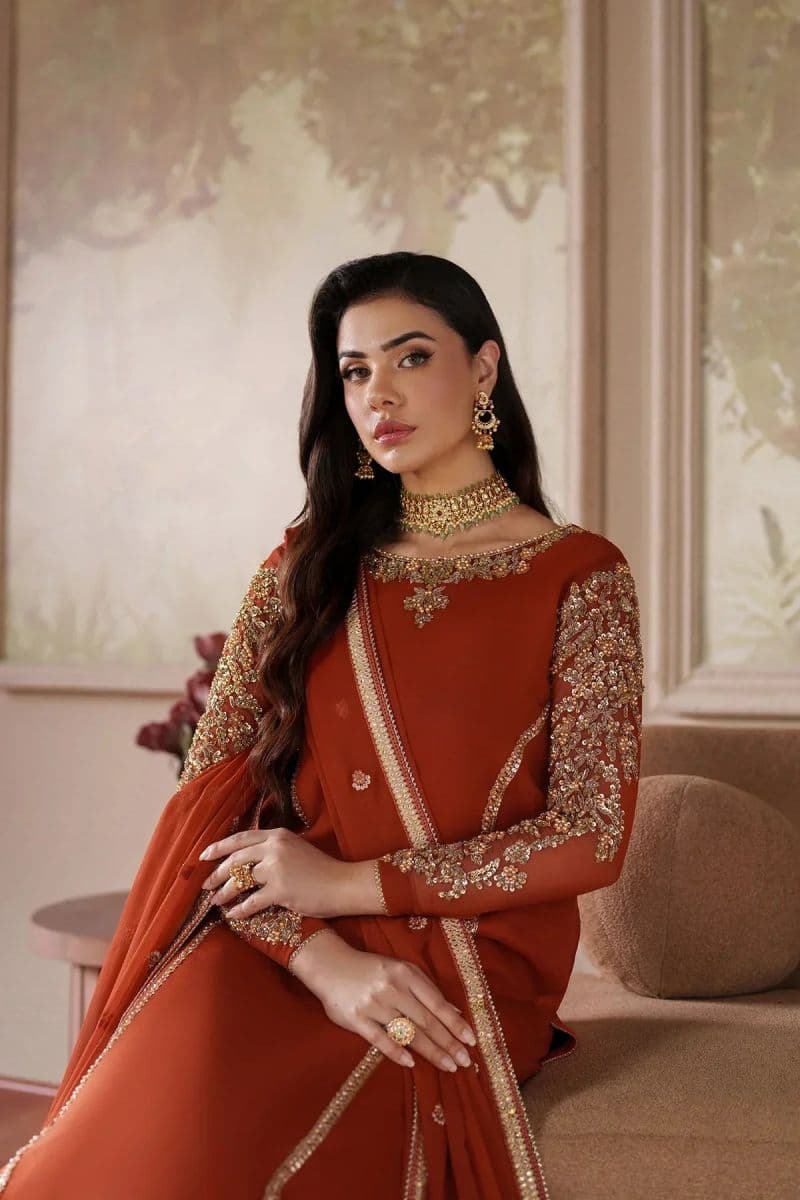 Raw Silk Unstitched Suit (SHE-03) thumbnail