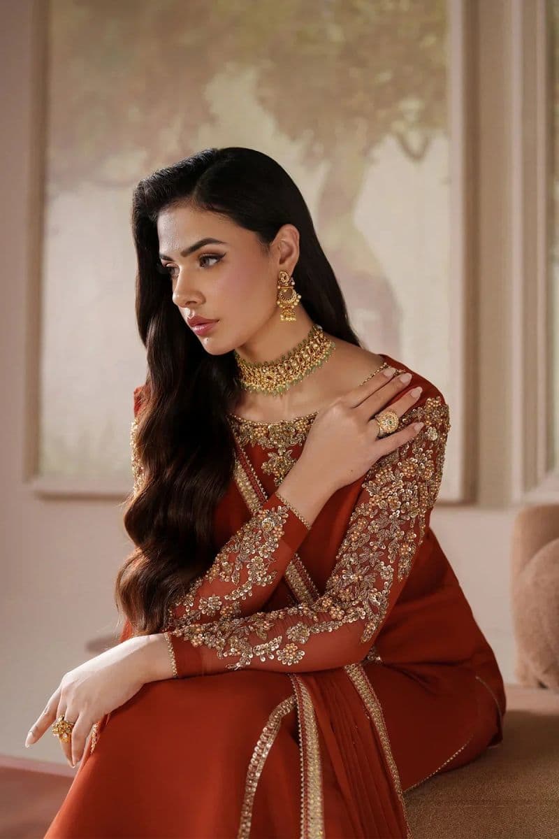 Raw Silk Unstitched Suit (SHE-03) thumbnail