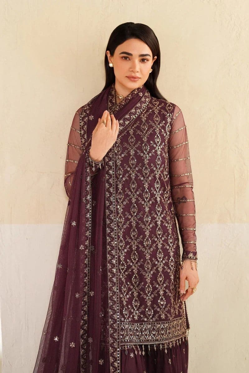 Embroidered Unstitched Suit (RFE-01) thumbnail