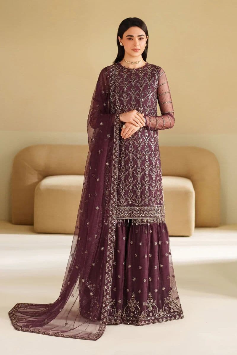 Embroidered Unstitched Suit (RFE-01) thumbnail