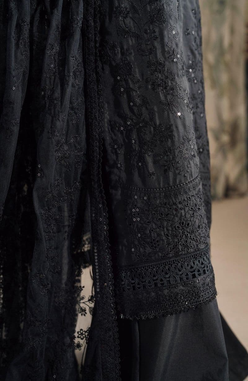 Embroidered Raw Silk Unstitched Suit (RW-02) thumbnail