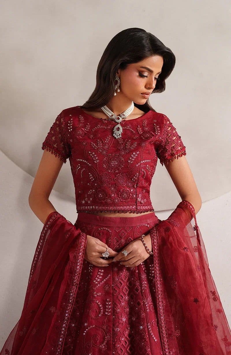 Embroidered Raw Silk 2 Piece Unstitched Suit (MT-01) thumbnail