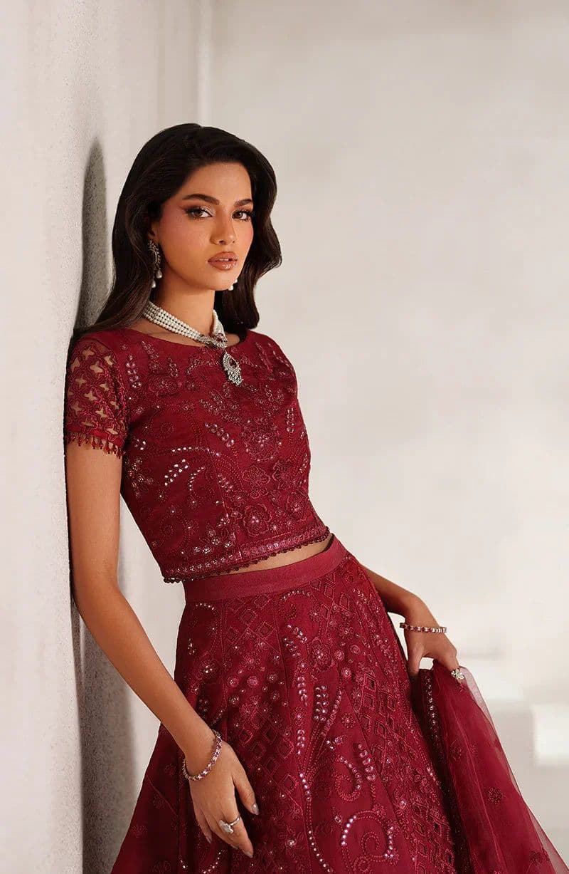 Embroidered Raw Silk 2 Piece Unstitched Suit (MT-01) thumbnail