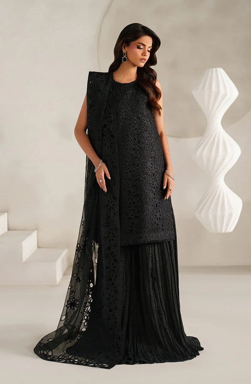 Embroidered Raw Silk Unstitched Suit (MT-04) thumbnail