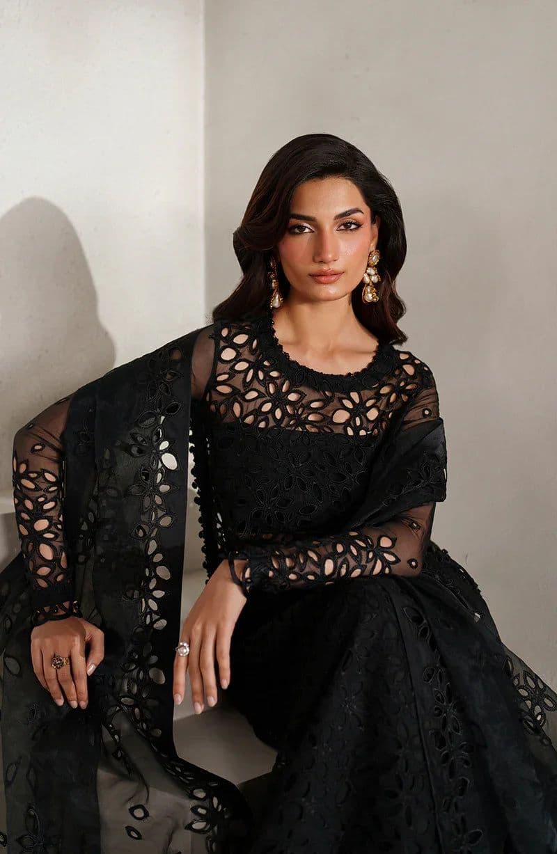 Embroidered Raw Silk Unstitched Suit (MT-04) thumbnail