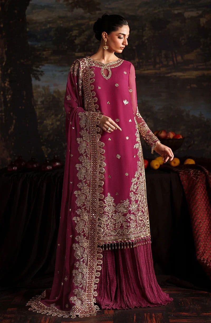 Embroidered Raw Silk Ready-to-Wear Suit (PRC-05) thumbnail