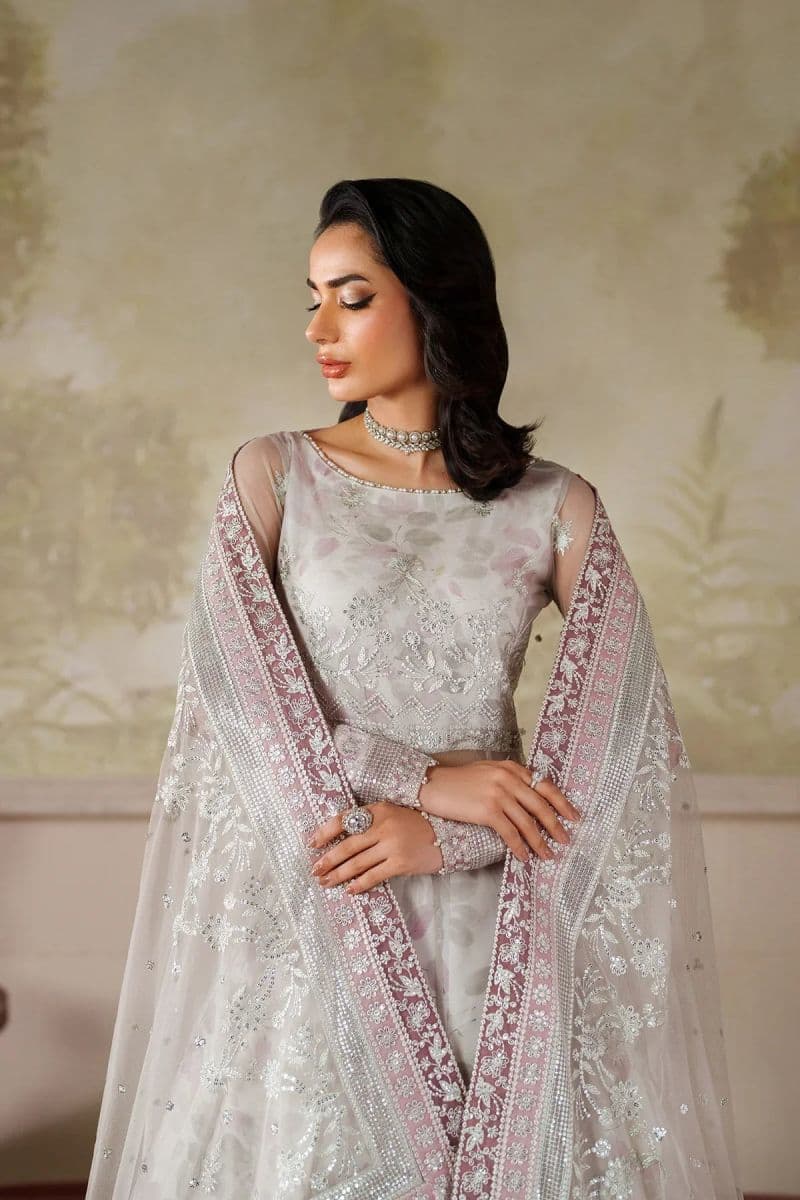 Embroidered Raw Silk Unstitched Suit (ZPE-01) thumbnail