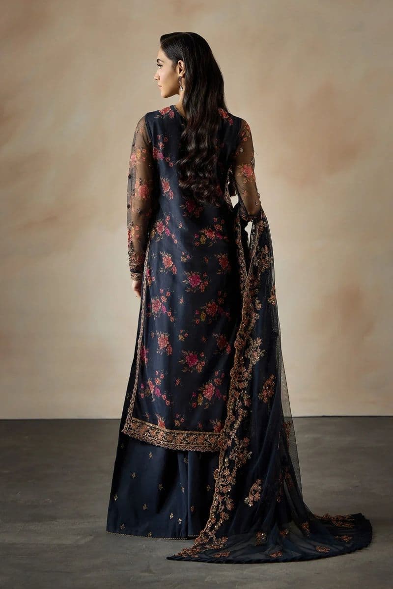 Embroidered Raw Silk Ready-to-Wear Suit (PE-01) thumbnail