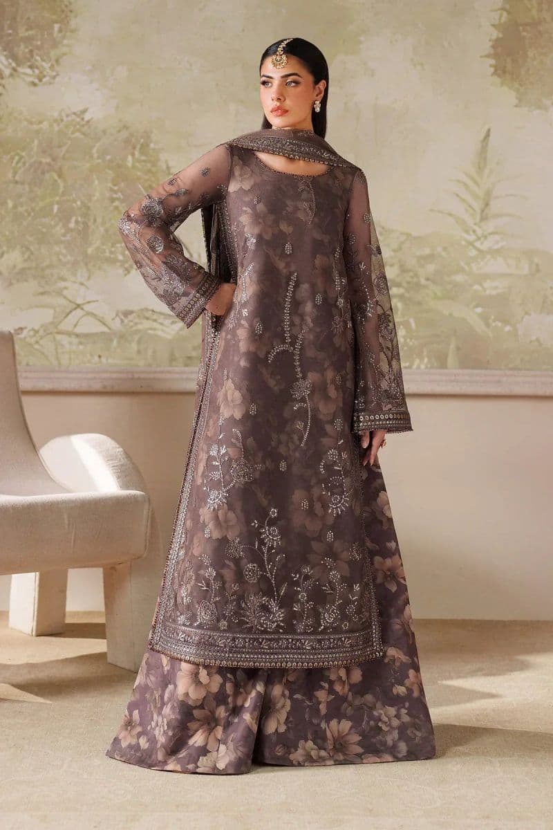 Embroidered Raw Silk Unstitched Suit (ZPE-08) thumbnail
