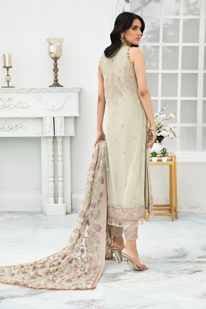 Embroidered Raw Silk Unstitched Suit (ZDL-02) thumbnail