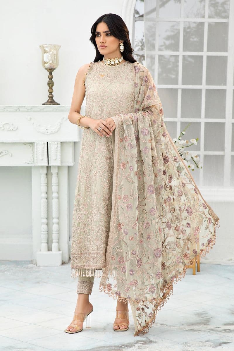 Embroidered Raw Silk Unstitched Suit (ZDL-02) thumbnail