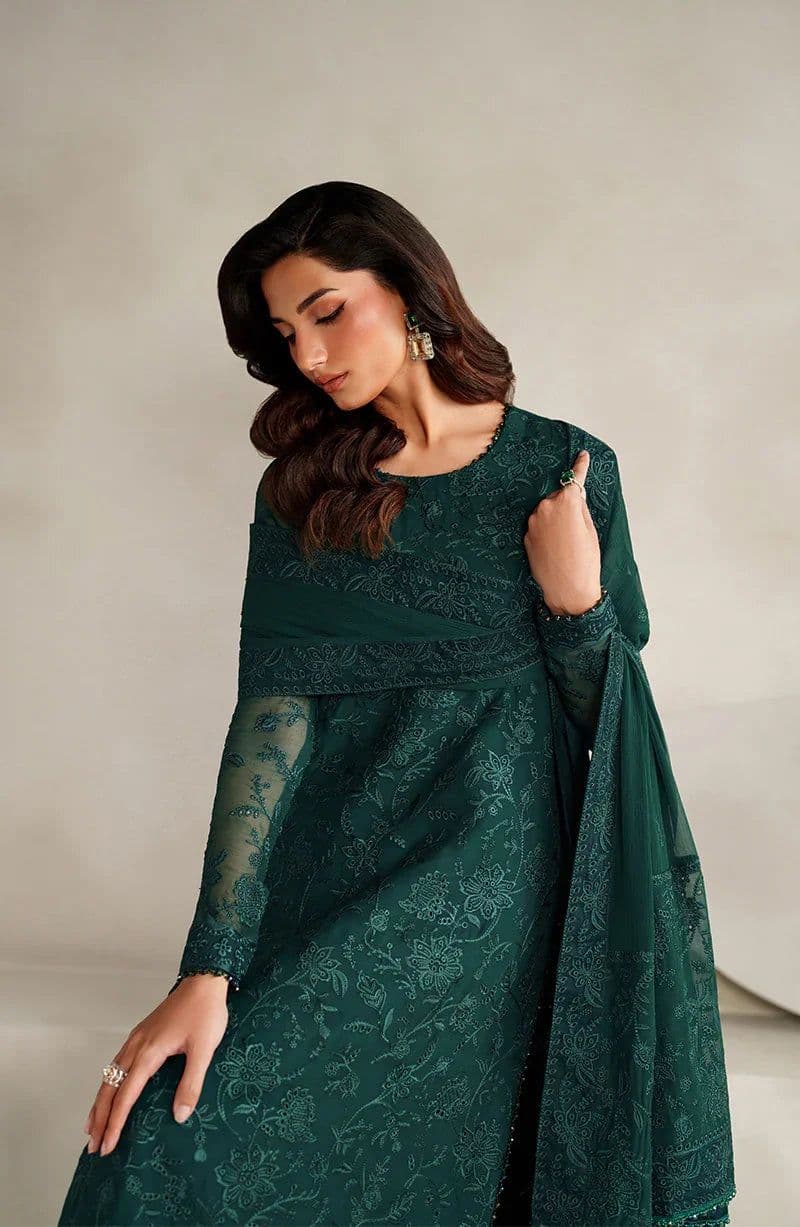 Embroidered Raw Silk Ready-to-Wear Suit (MT-06) thumbnail
