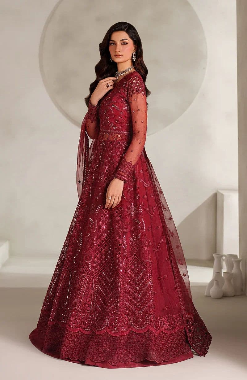 Embroidered Raw Silk 2 Piece Ready-to-Wear Suit (MT-01) thumbnail