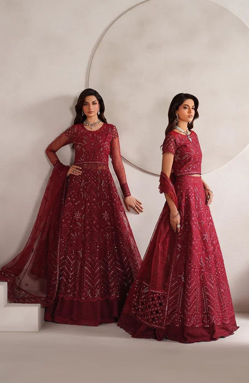 Embroidered Raw Silk 2 Piece Ready-to-Wear Suit (MT-01) thumbnail
