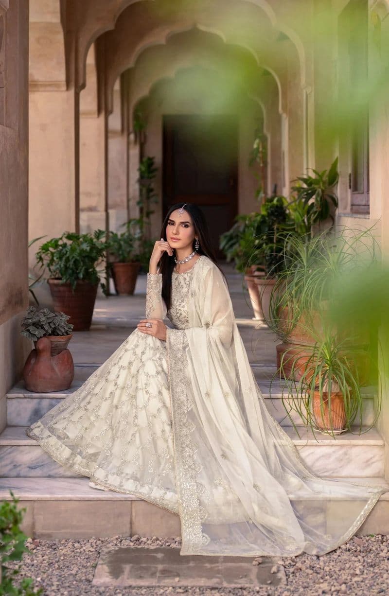 Embroidered Raw Silk Ready-to-Wear Suit (SBA-02) thumbnail