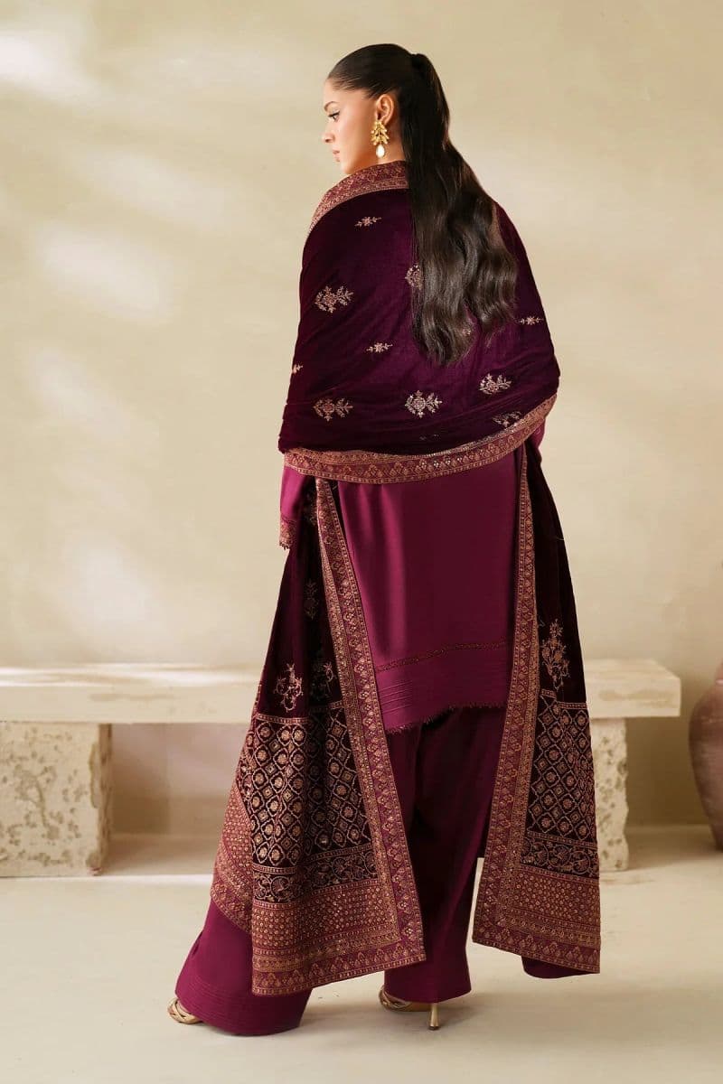 Embroidered Raw Silk Ready-to-Wear Suit (VS-02-RTD) thumbnail