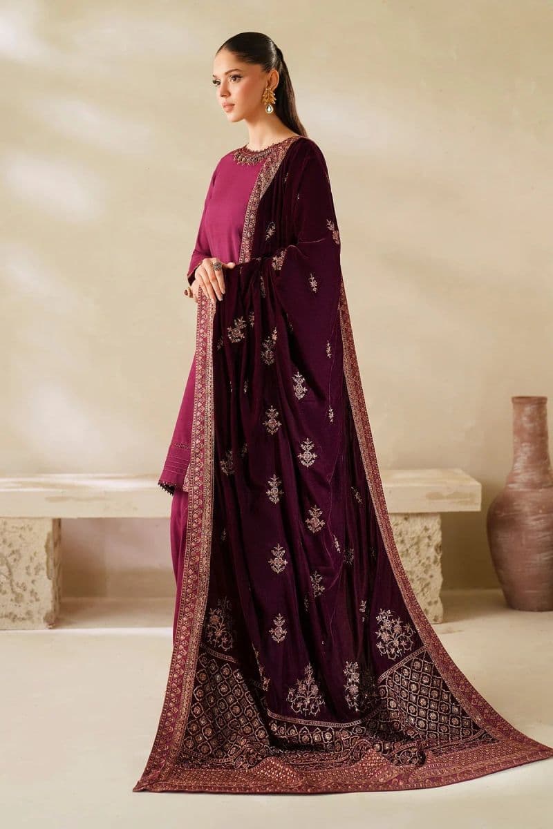 Embroidered Raw Silk Ready-to-Wear Suit (VS-02-RTD) thumbnail