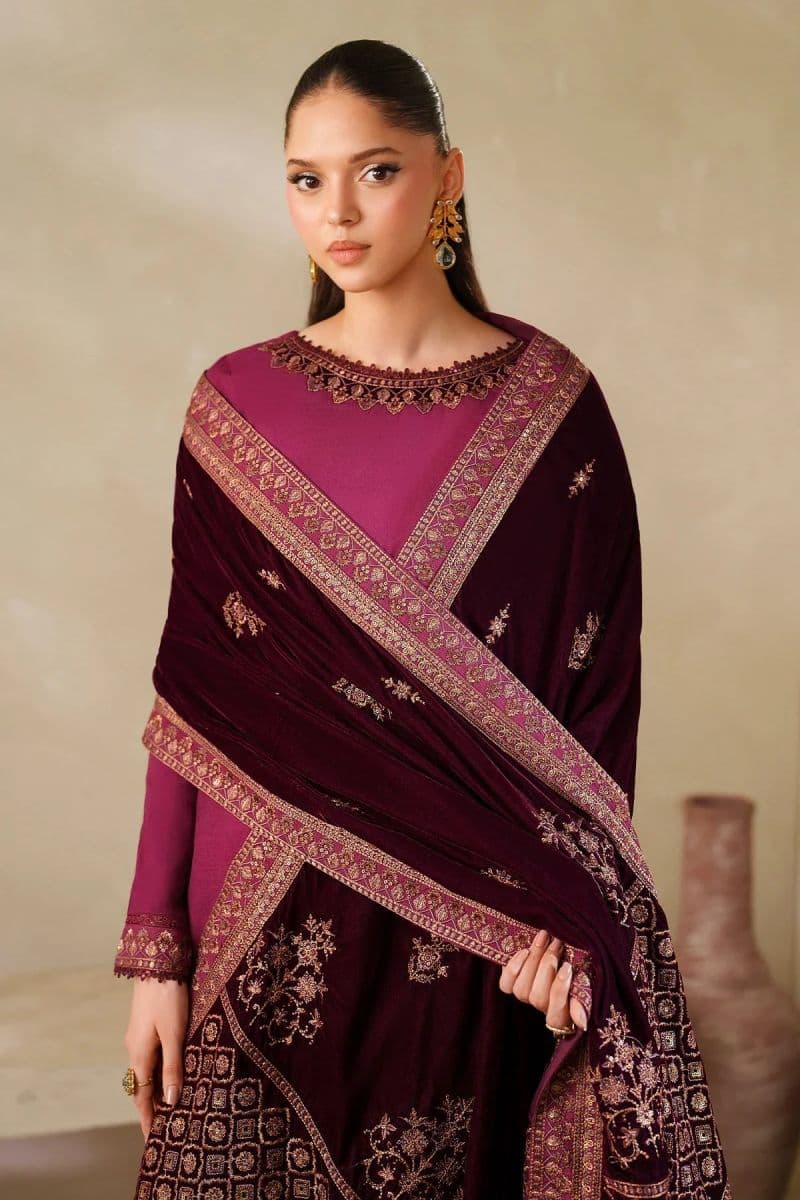 Embroidered Raw Silk Ready-to-Wear Suit (VS-02-RTD) thumbnail