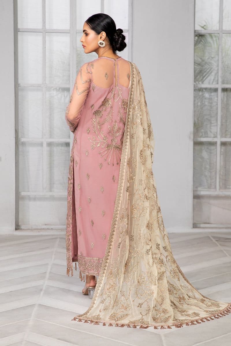 Embroidered Raw Silk Unstitched Suit (ZB-07) thumbnail