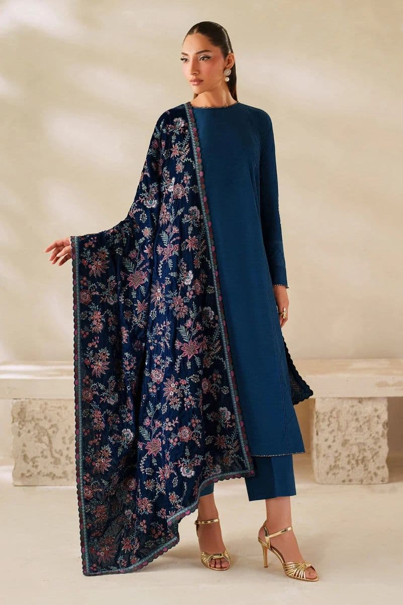 Embroidered Raw Silk Ready-to-Wear Suit (VS-01-RTD) thumbnail