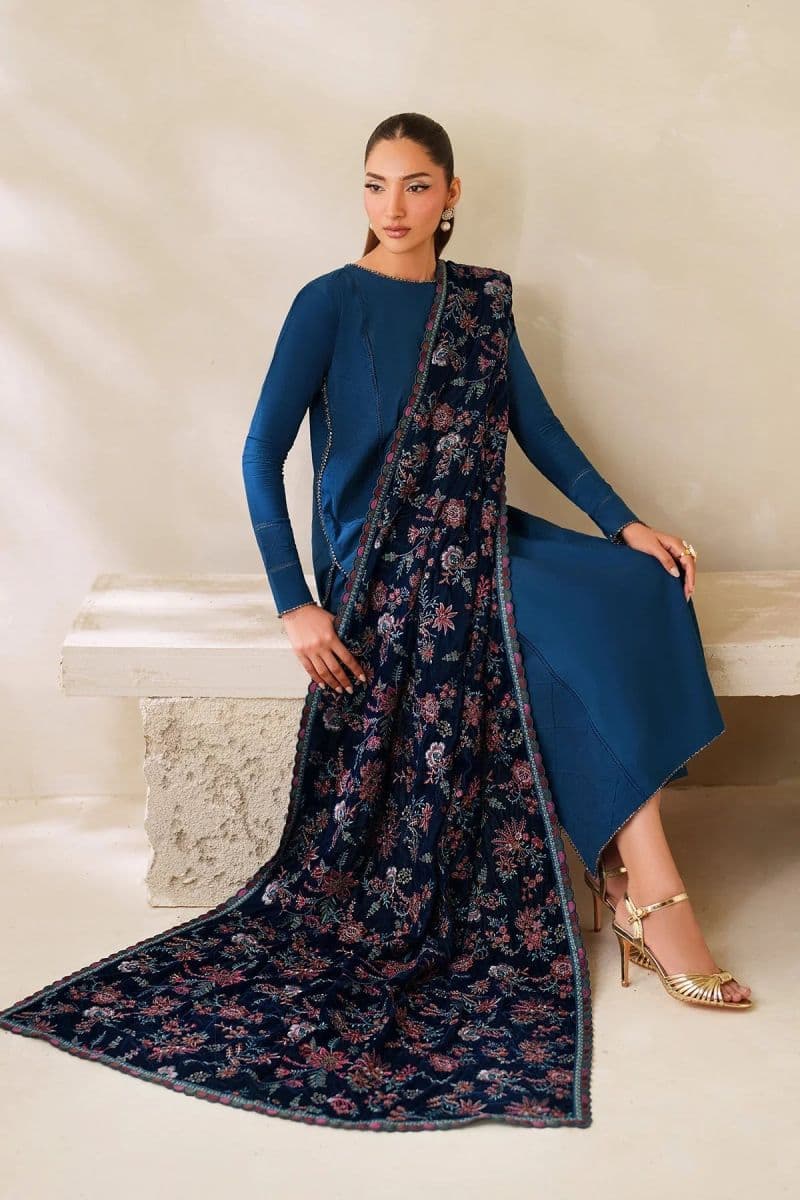 Embroidered Raw Silk Ready-to-Wear Suit (VS-01-RTD) thumbnail