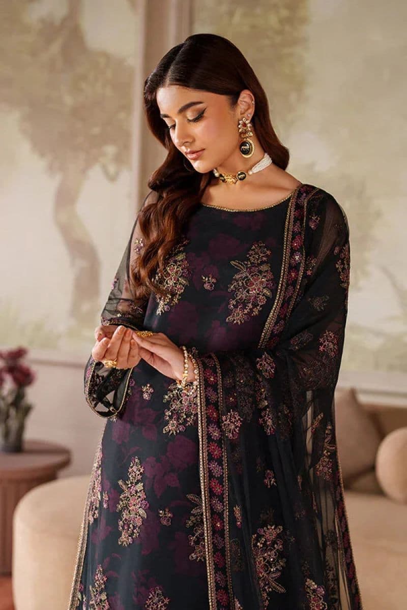 Embroidered Raw Silk Ready-to-Wear Suit (ZPE-05) thumbnail
