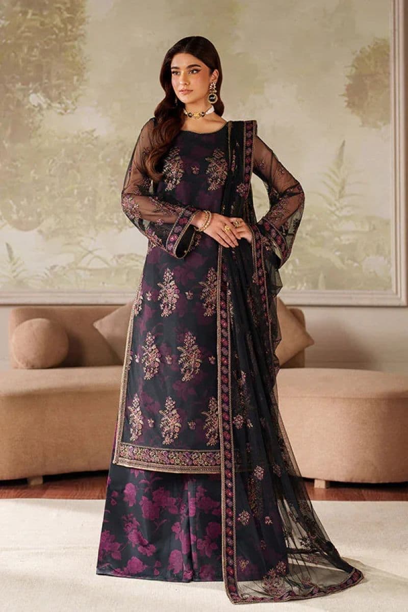 Embroidered Raw Silk Ready-to-Wear Suit (ZPE-05) thumbnail