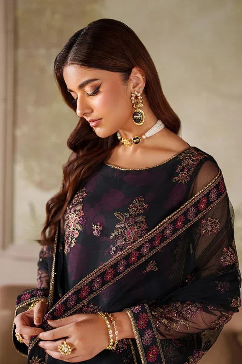 Embroidered Raw Silk Ready-to-Wear Suit (ZPE-05) thumbnail