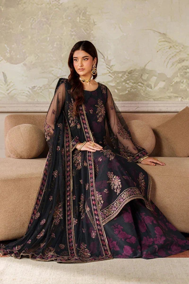 Embroidered Raw Silk Ready-to-Wear Suit (ZPE-05) thumbnail