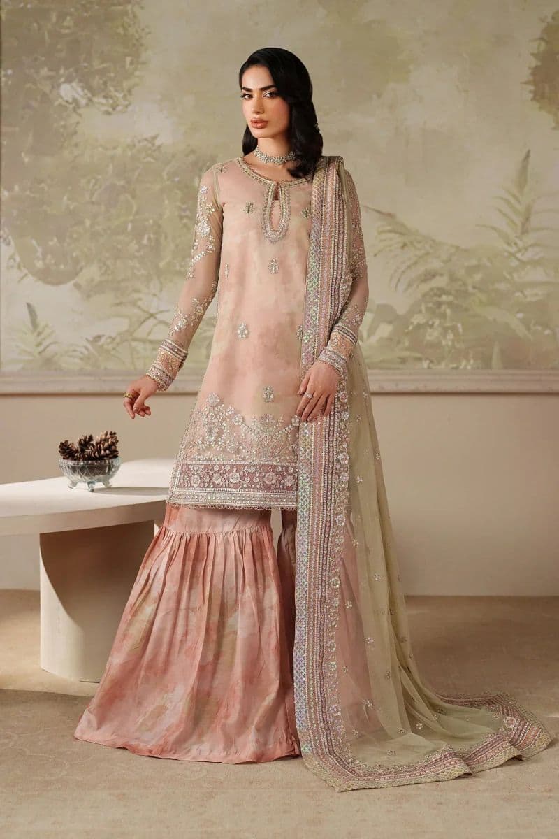 Embroidered Raw Silk Unstitched Suit (ZPE-04) thumbnail