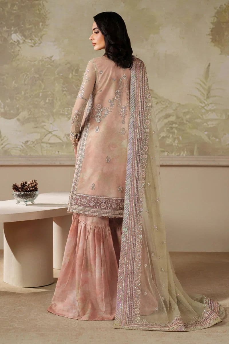 Embroidered Raw Silk Unstitched Suit (ZPE-04) thumbnail