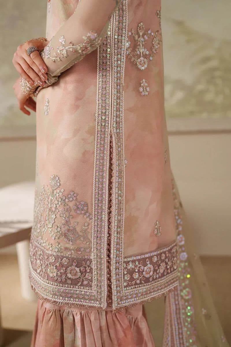Embroidered Raw Silk Unstitched Suit (ZPE-04) thumbnail